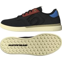 FIVE TEN SLEUTH BLACK/CREAM 23 -L'art de l'équipement du cyclisme. 9 100378 sleuth core black carbon wonder white gy5214 03