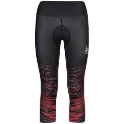 ODLO ZEROWEIGHT PRINT TIGHTS 3/4 W WINETASTING 22