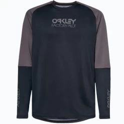 OAKLEY FACTORY PILOT MTB LS JERSEY BLACK/FORGED 22