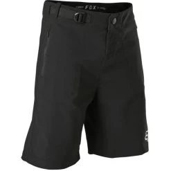 FOX YTH RANGER SHORT W/LINER BLACK 23