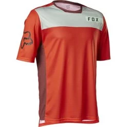FOX DEFEND SS JERSEY MOTH FLO RED 22