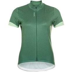 ODLO ESSENTIAL PRINT STAND-UP COLLAR S/S FZ W MYRTLE/HEMLOCK 22