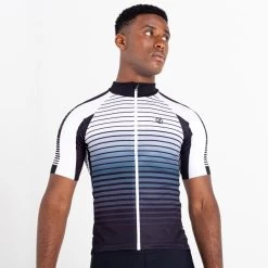 DARE 2B AEP VIRTUOUS S/S JERSEY BLACK UNDER LNED 22 -L'art de l'équipement du cyclisme. 9 105710 dmt624 t11 04