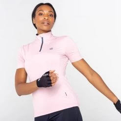DARE 2B PEDAL THROUGH IT JERSEY W POWDER PINK MARL 22 -L'art de l'équipement du cyclisme. 9 105742 dwt627 kca 06