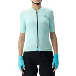 UYN LADY BIKING LIGHTSPEED OW SHIRT BROOK GREEN/BLACK 22
