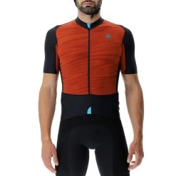 UYN MAN ALLROAD AEROFIT OW SHIRT PASSION ORANGE 22