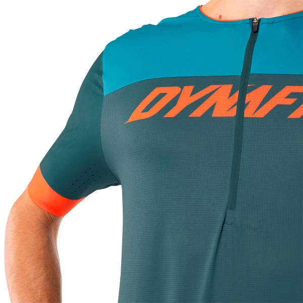 DYNAFIT RIDE LIGHT 1/2 ZIP SHIRT M PETROL 22 4 DYNAFIT RIDE LIGHT 1/2 ZIP SHIRT M PETROL 22 – Image 4