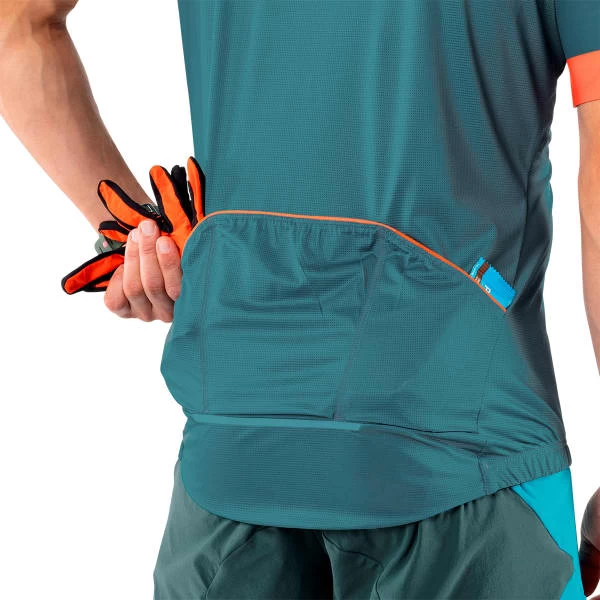 DYNAFIT RIDE LIGHT 1/2 ZIP SHIRT M PETROL 22 5 DYNAFIT RIDE LIGHT 1/2 ZIP SHIRT M PETROL 22 – Image 5