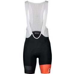 POC ESSENTIAL ROAD VPDS BIB SHORTS URANIUM BLACK/HYDROGEN WHITE 23