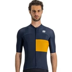 SPORTFUL SNAP JERSEY GALAXY BLUE GOLDEN OAK 22
