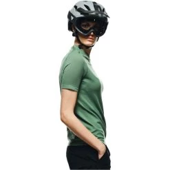 DAINESE HGL JERSEY SS WMN MILITARY-GREEN 22 -L'art de l'équipement du cyclisme. 9 107716 hgl jersey ss wmn military green 203899573 r39 04