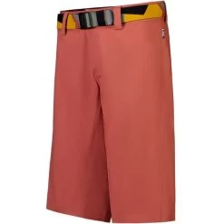 MONS ROYALE W VIRAGE BIKE SHORTS LOGO TERRACOTTA 22