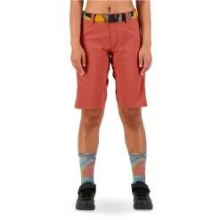 MONS ROYALE W VIRAGE BIKE SHORTS LOGO TERRACOTTA 22 -L'art de l'équipement du cyclisme. 9 108198 w virage bike shorts logo terracotta 100442 1169 240 03