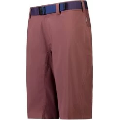 MONS ROYALE MENS VIRAGE BIKE SHORTS LOGO DARK CHOCOLATE 22