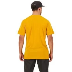 MONS ROYALE MENS ICON T-SHIRT BRAND LOCK UP GOLD 22 -L'art de l'équipement du cyclisme. 9 108253 mens icon t shirt brand lock up gold 100275 1181 703 03