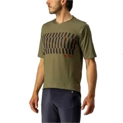 CASTELLI TRAIL TECH TEE GREEN OLIVE 22