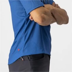CASTELLI TRAIL TECH TEE BLUE 22 -L'art de l'équipement du cyclisme. 9 108359 trail tech bleu 4522008 417 05