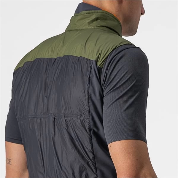 CASTELLI UNLIMITED PUFFY VEST GREEN KAKI/DARK GREY 22 5 CASTELLI UNLIMITED PUFFY VEST GREEN KAKI/DARK GREY 22 – Image 5