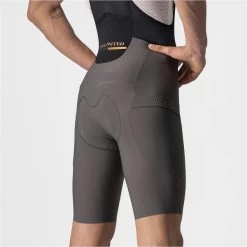CASTELLI UNLIMITED BIBSHORT GREY 22 9 CASTELLI UNLIMITED BIBSHORT GREY 22 -L'art de l'équipement du cyclisme. 9 108362 unlimited gris 4520005 089 04