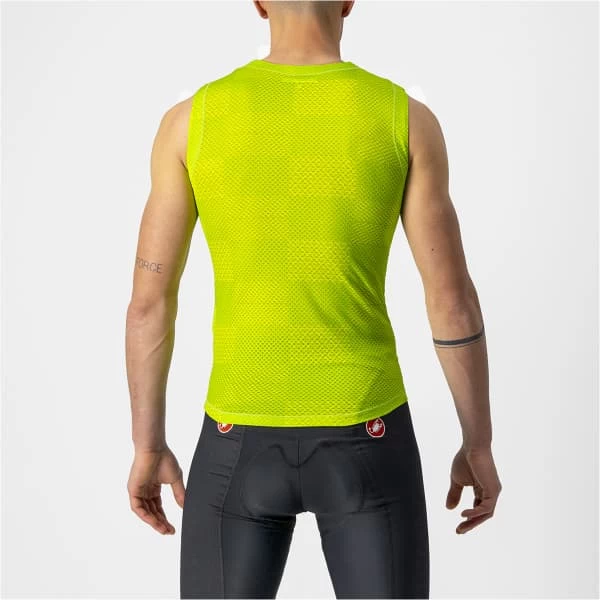 CASTELLI PRO MESH BL SLEEVELESS ELECTRIK YELLOW 22 3 CASTELLI PRO MESH BL SLEEVELESS ELECTRIK YELLOW 22 – Image 3