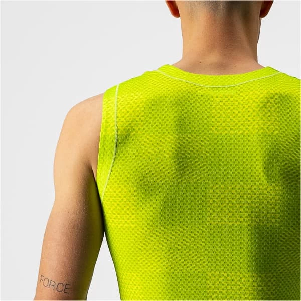 CASTELLI PRO MESH BL SLEEVELESS ELECTRIK YELLOW 22 5 CASTELLI PRO MESH BL SLEEVELESS ELECTRIK YELLOW 22 – Image 5