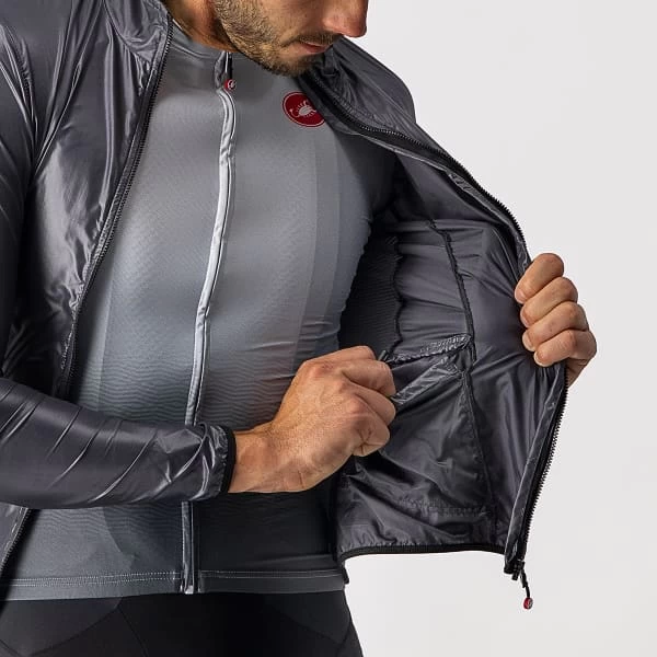CASTELLI ARIA SHELL JACKET DARK GREY 23 3 CASTELLI ARIA SHELL JACKET DARK GREY 23 – Image 3