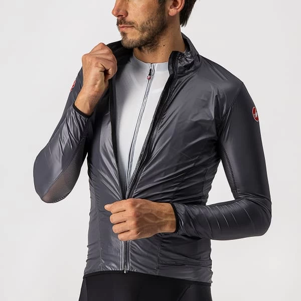 CASTELLI ARIA SHELL JACKET DARK GREY 23 5 CASTELLI ARIA SHELL JACKET DARK GREY 23 – Image 5
