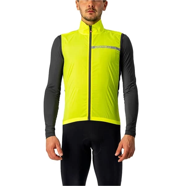 CASTELLI SQUADRA STRETCH VEST NEON YELLOW/DARK GREY 23 1 CASTELLI SQUADRA STRETCH VEST NEON YELLOW/DARK GREY 23