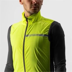 CASTELLI SQUADRA STRETCH VEST NEON YELLOW/DARK GREY 23 10 CASTELLI SQUADRA STRETCH VEST NEON YELLOW/DARK GREY 23 -L'art de l'équipement du cyclisme. 9 108385 squadra stretch jaune fluo gris fonce 4521512 032 05