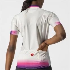 CASTELLI GRADIENT JERSEY W WHITE IVORY 22 9 CASTELLI GRADIENT JERSEY W WHITE IVORY 22 -L'art de l'équipement du cyclisme. 9 108388 gradient blanc ivoire 4521050 065 04