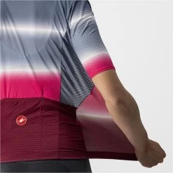 CASTELLI DOLCE JERSEY W STEEL BLUE/BURGUNDY 22 -L'art de l'équipement du cyclisme. 9 108390 dolce bleu acier bordeaux 4522060 062 05