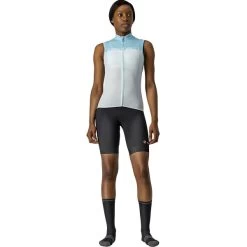 CASTELLI VELOCISSIMA SLEEVELESS W LIGHT BLUE/SKY BLUE 22