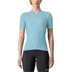 CASTELLI ANIMA 3 JERSEY W LIGHT BLUE/TURQUOISE BLUE 22