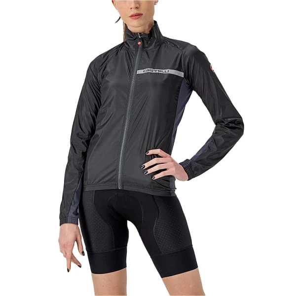 CASTELLI SQUADRA STRETCH JACKET W BLACK/DARK GREY 23 1 CASTELLI SQUADRA STRETCH JACKET W BLACK/DARK GREY 23