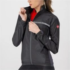 CASTELLI SQUADRA STRETCH JACKET W BLACK/DARK GREY 23 8 CASTELLI SQUADRA STRETCH JACKET W BLACK/DARK GREY 23 -L'art de l'équipement du cyclisme. 9 108404 squadrz stretch w noir gris fonce 4521529 085 03