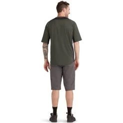 DAKINE VECTRA S/S JERSEY PEAT GREEN 22 9 DAKINE VECTRA S/S JERSEY PEAT GREEN 22 -L'art de l'équipement du cyclisme. 9 108515 vectra s s jersey peat green dka348m0007 pea 05