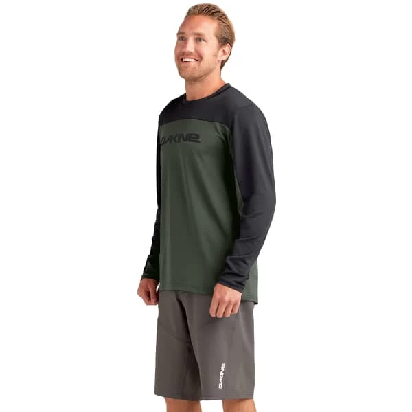 DAKINE SYNCLINE L/S JERSEY PEAT GREEN 22 2 DAKINE SYNCLINE L/S JERSEY PEAT GREEN 22 – Image 2