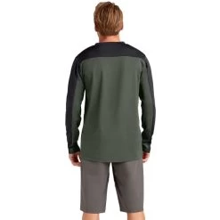 DAKINE SYNCLINE L/S JERSEY PEAT GREEN 22 5 DAKINE SYNCLINE L/S JERSEY PEAT GREEN 22 -L'art de l'équipement du cyclisme. 9 108517 syncline l s jersey peat green dka347m0009 pea 03