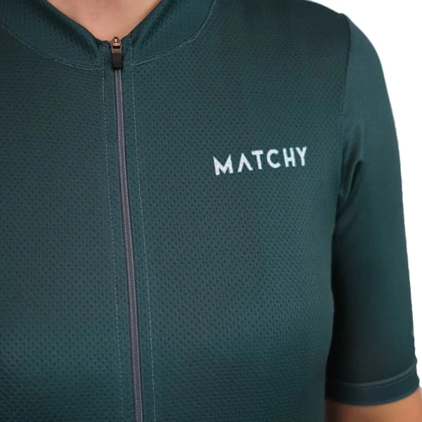 MATCHY CYCLING MAILLOT ESSENTIAL FOREST 23 4 MATCHY CYCLING MAILLOT ESSENTIAL FOREST 23 – Image 4