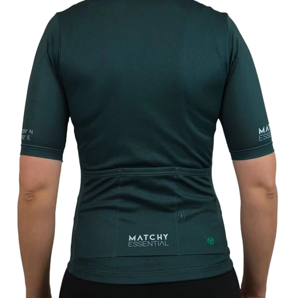 MATCHY CYCLING MAILLOT ESSENTIAL FOREST 23 5 MATCHY CYCLING MAILLOT ESSENTIAL FOREST 23 – Image 5