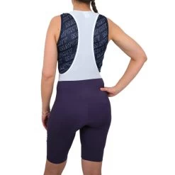 MATCHY CYCLING BIB SHORT ESSENTIAL W AUBERGINE 23 -L'art de l'équipement du cyclisme. 9 109066 bib short essential w aubergine essential cu aub 03