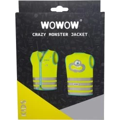 WOWOW CRAZY MONSTER KIDS VEST YELLOW 22 -L'art de l'équipement du cyclisme. 9 111005 crazy monster kids vest yellow wo00126y 03
