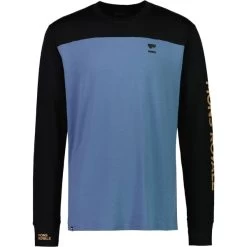 MONS ROYALE M YOTEI LS HORIZ WORD BLACK/BLUE STATE 23