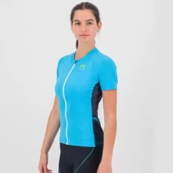 KARPOS PRALONGIA W JERSEY BLUE ATOLL/SKY CAPTAIN 22 -L'art de l'équipement du cyclisme. 9 116522 2500829 010 03