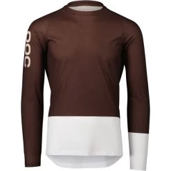 POC MTB PURE LS JERSEY AXINITE BROWN/HYDROGEN WHITE 23
