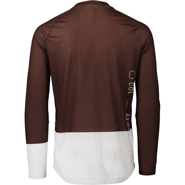 POC MTB PURE LS JERSEY AXINITE BROWN/HYDROGEN WHITE 23 2 POC MTB PURE LS JERSEY AXINITE BROWN/HYDROGEN WHITE 23 – Image 2