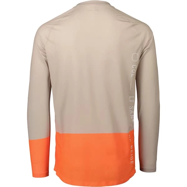 POC MTB PURE LS JERSEY LIGHT SANDSTONE BEIGE/ZINK ORANGE 23 2 POC MTB PURE LS JERSEY LIGHT SANDSTONE BEIGE/ZINK ORANGE 23 – Image 2