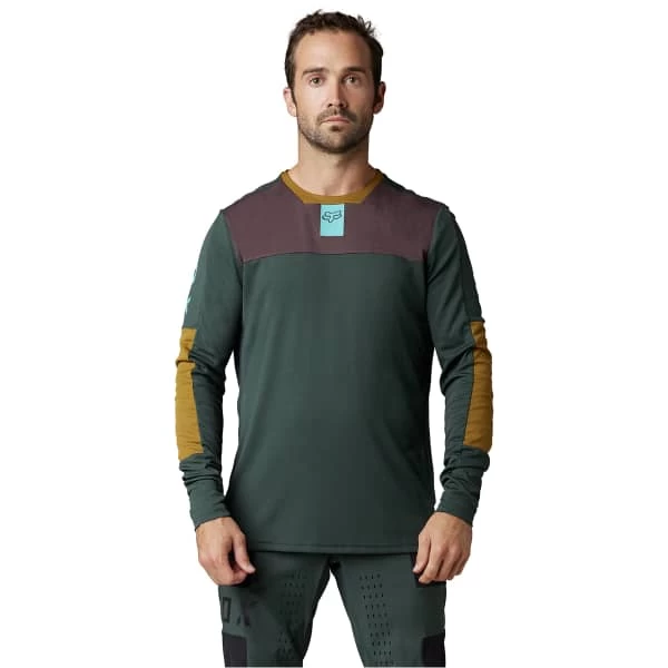 FOX DEFEND LS JERSEY FOXHEAD EMERALD 23 2 FOX DEFEND LS JERSEY FOXHEAD EMERALD 23 – Image 2