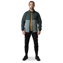 FOX RANGER FIRE FLEECE CREW EMERALD 23 11 FOX RANGER FIRE FLEECE CREW EMERALD 23 -L'art de l'équipement du cyclisme. 9 118517 ranger fire fleece crew emerald 30112 294 06