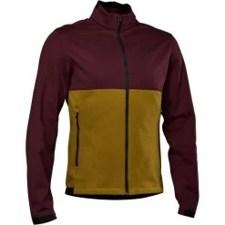 FOX RANGER FIRE FLEECE CREW DARK MAROON 23